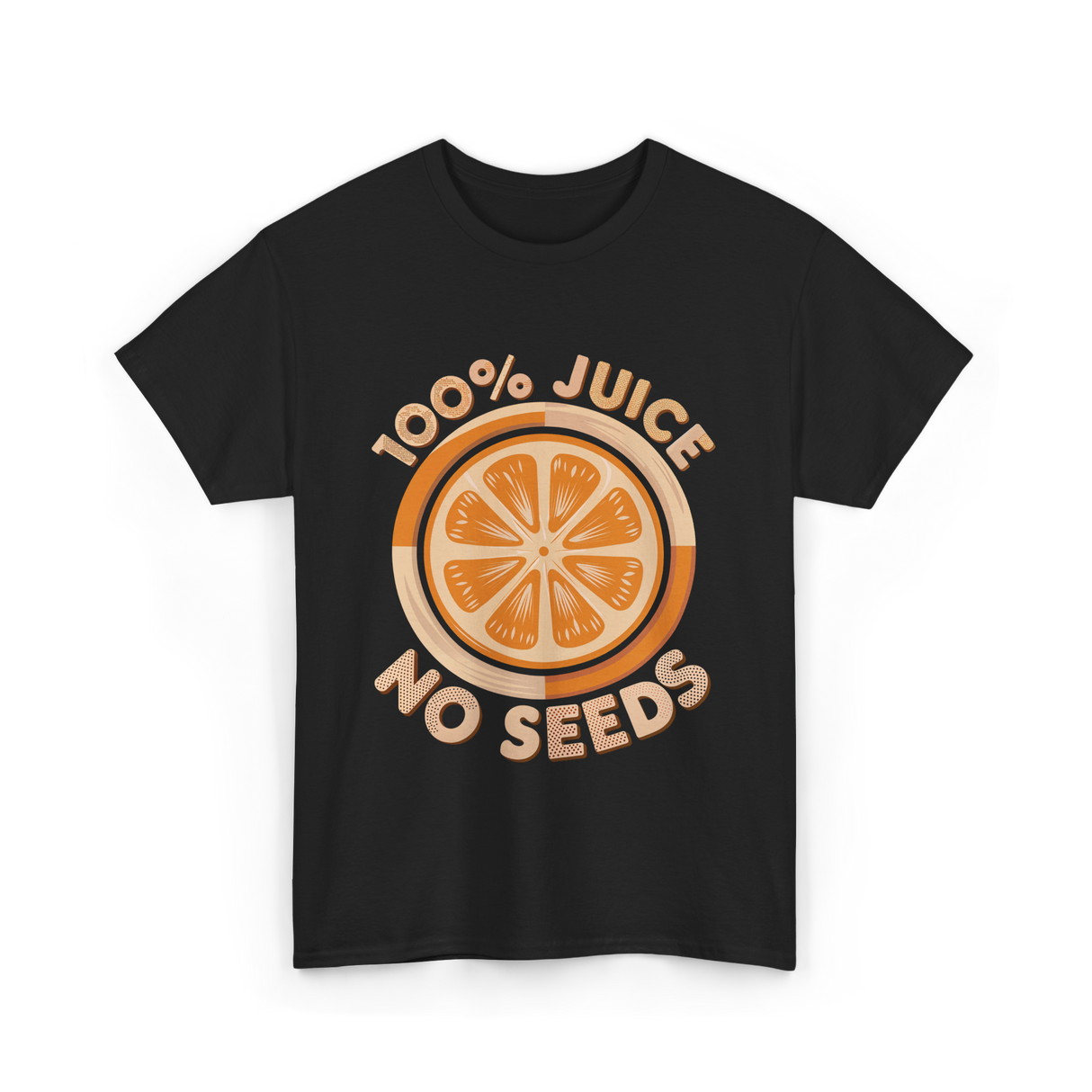 100 Juice No Seeds Juice T-Shirt - Black