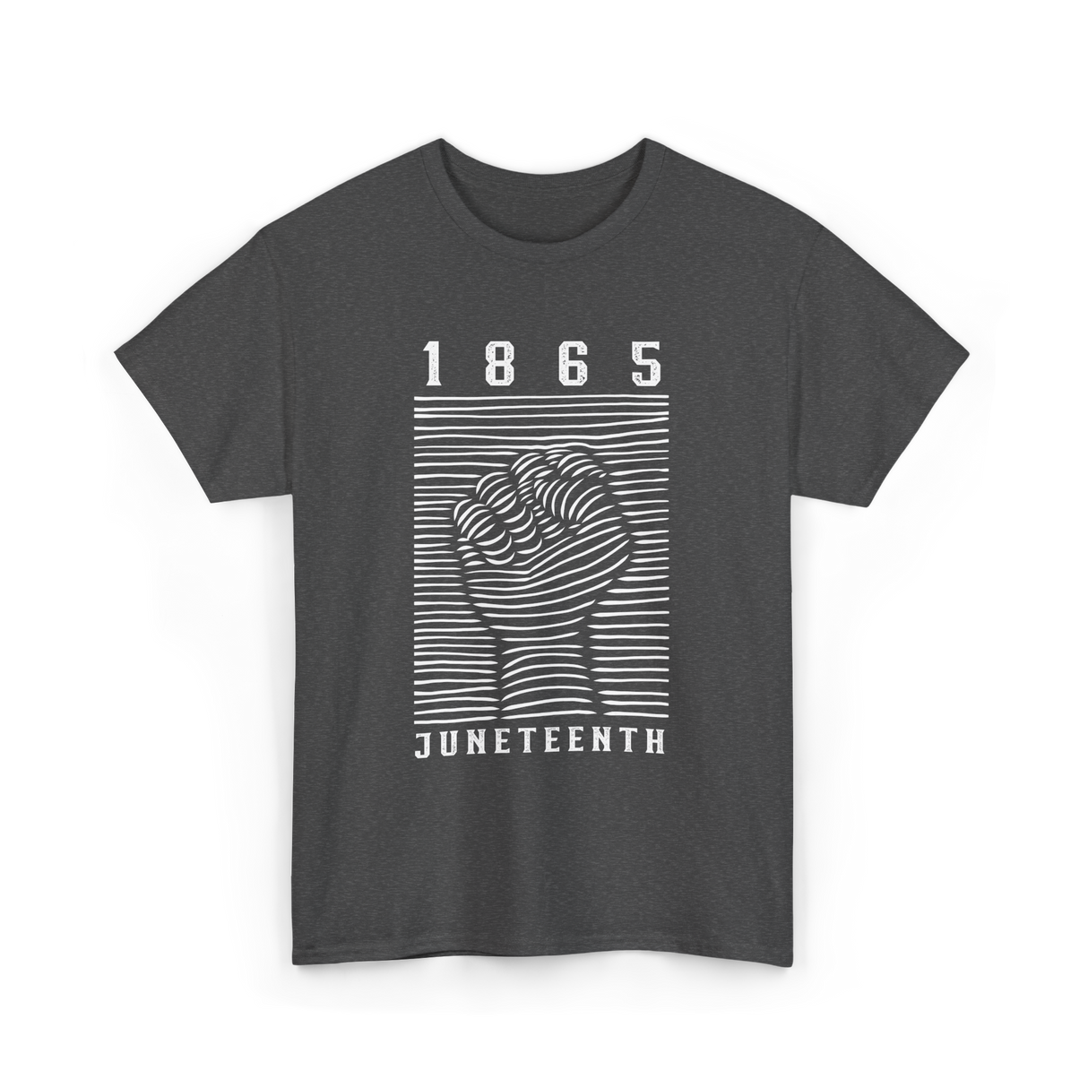 1865 Juneteenth Awareness T-Shirt - Dark Heather