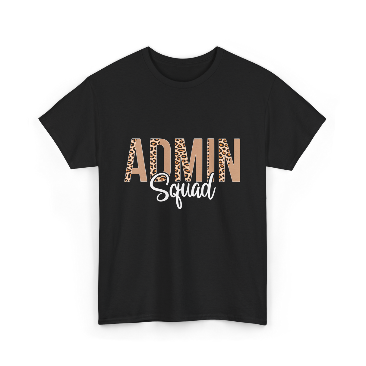 Admin Squad School Admin T-Shirt - Black