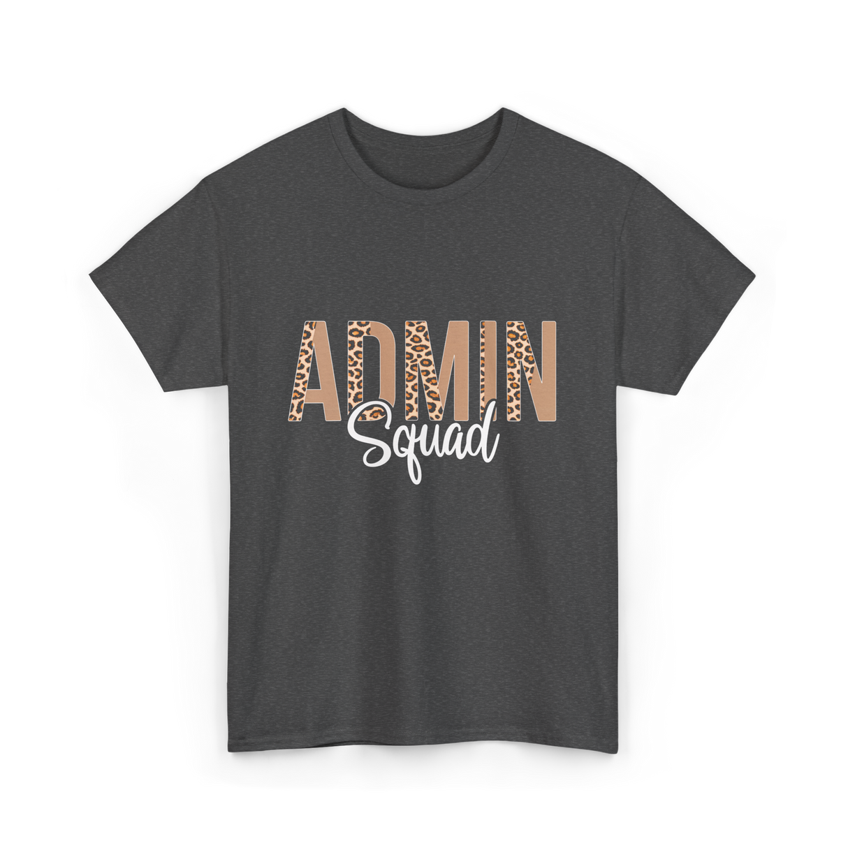 Admin Squad School Admin T-Shirt - Dark Heather