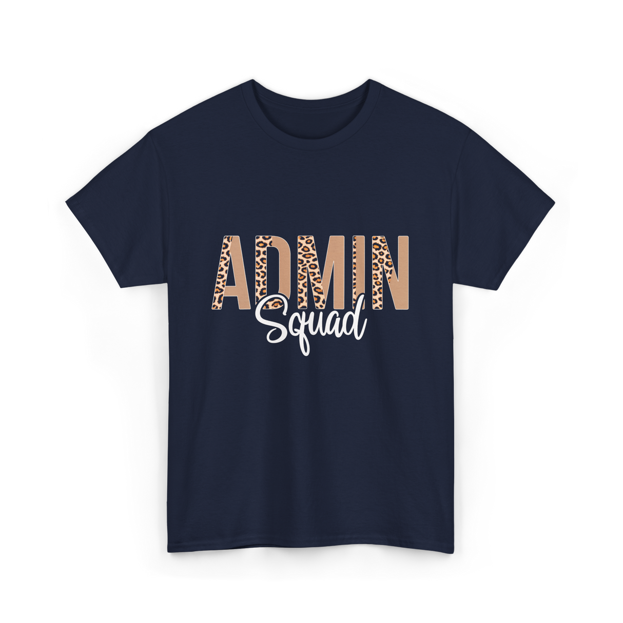 Admin Squad School Admin T-Shirt - Navy