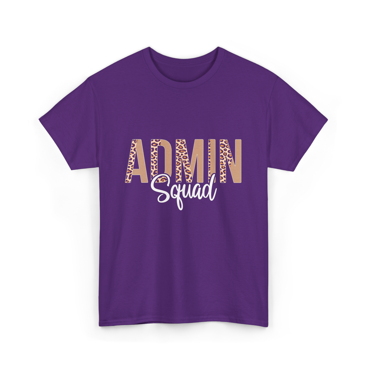 Admin Squad School Admin T-Shirt - Purple