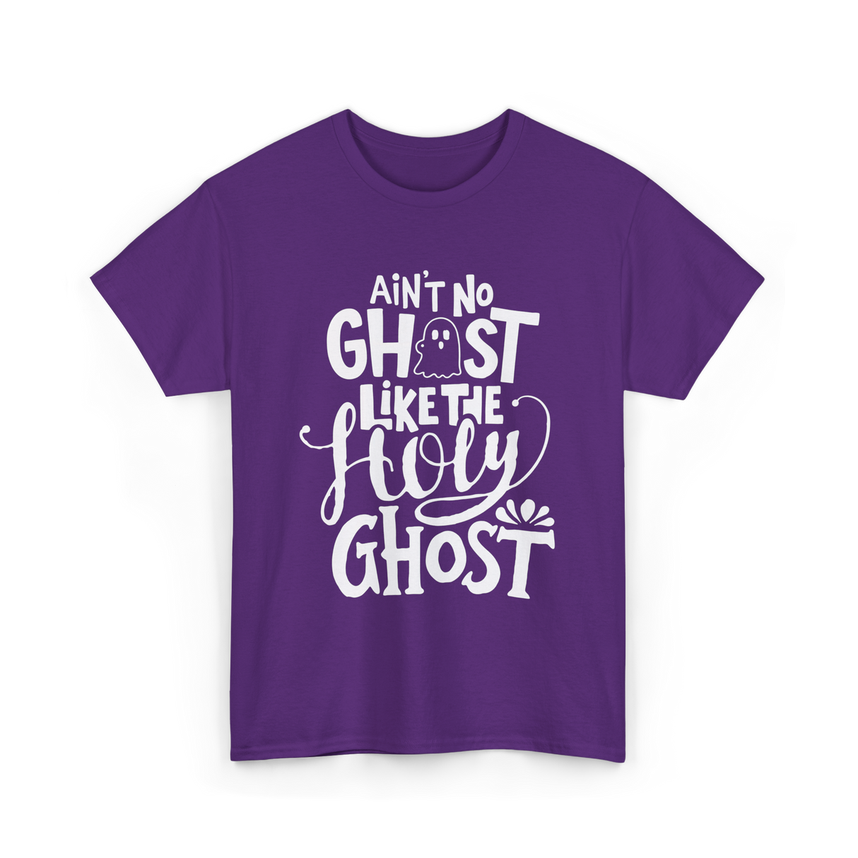 Ain't No Ghost T-Shirt - Purple