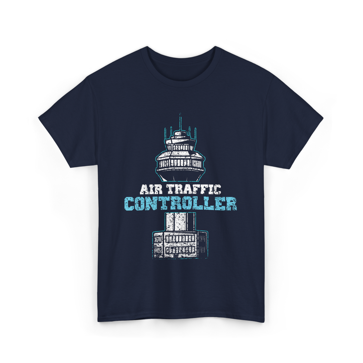 Air Traffic Controller Air Traffic Control T-Shirt - Navy
