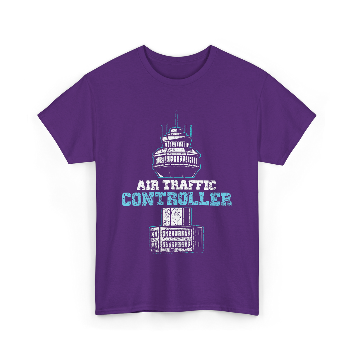 Air Traffic Controller Air Traffic Control T-Shirt - Purple
