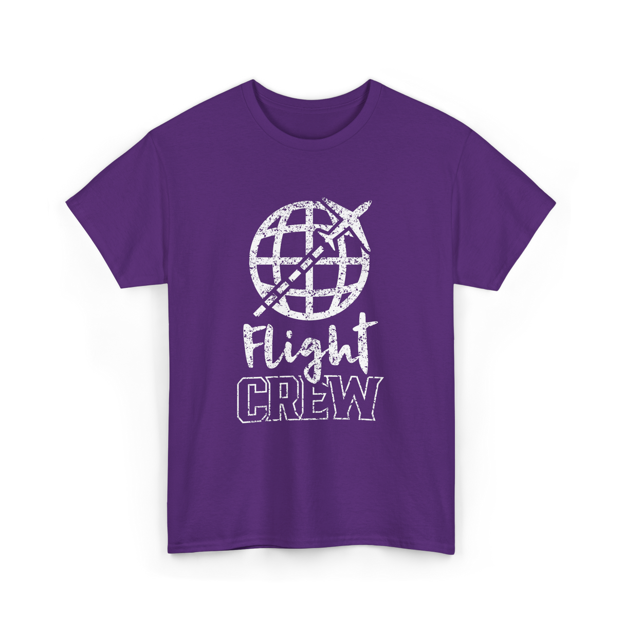 Airplane Aviation T-Shirt - Purple