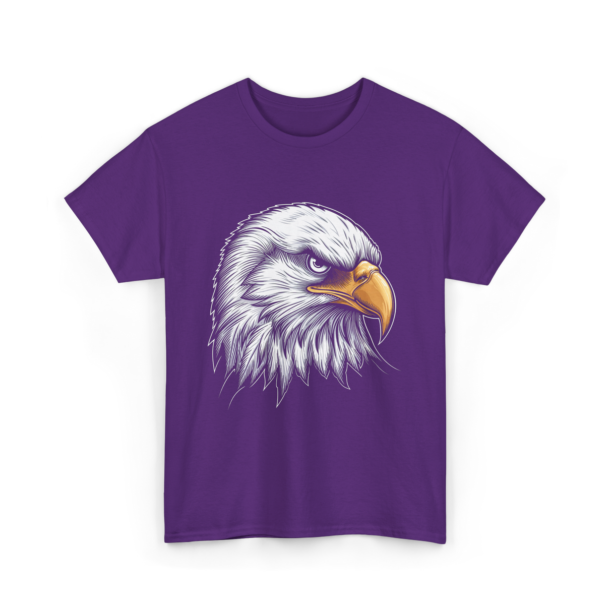 American National Symbol T-Shirt - Purple