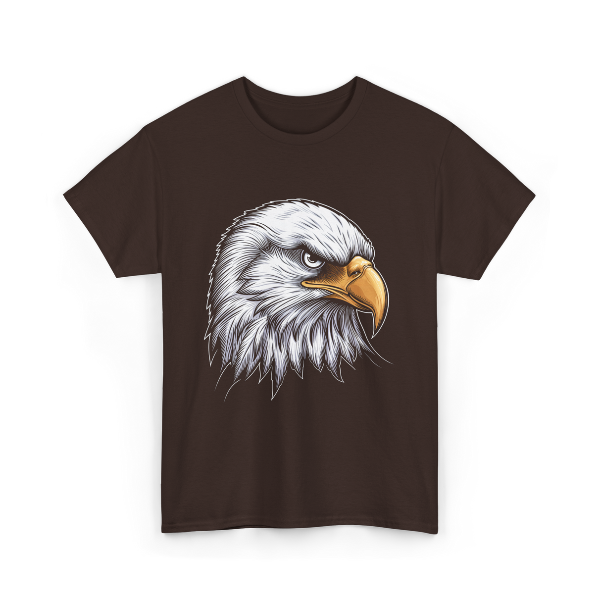 American National Symbol T-Shirt - Dark Chocolate