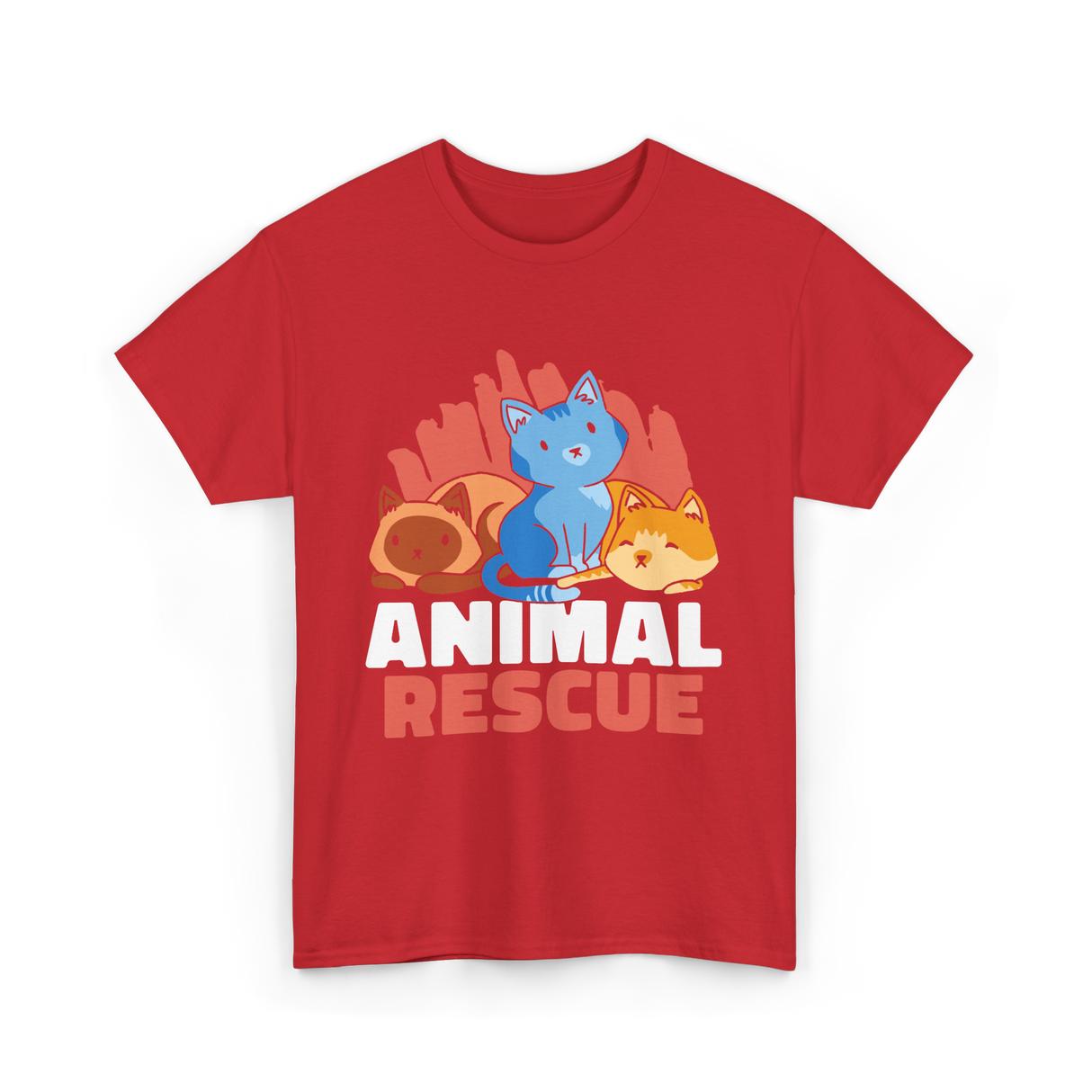 Animal Rescue Rescue Animals T-Shirt - Red