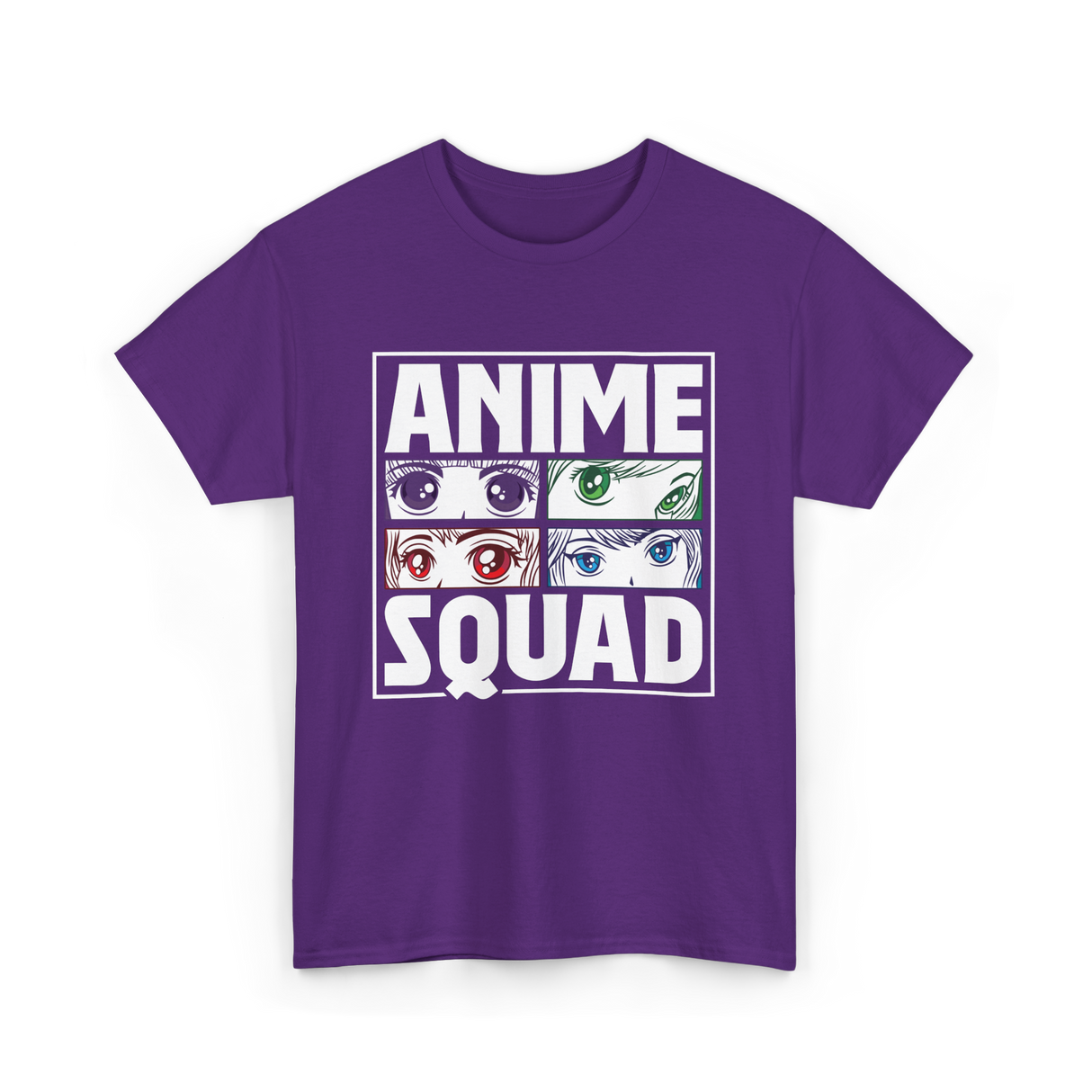 Anime Squad Anime Fans T-Shirt - Purple
