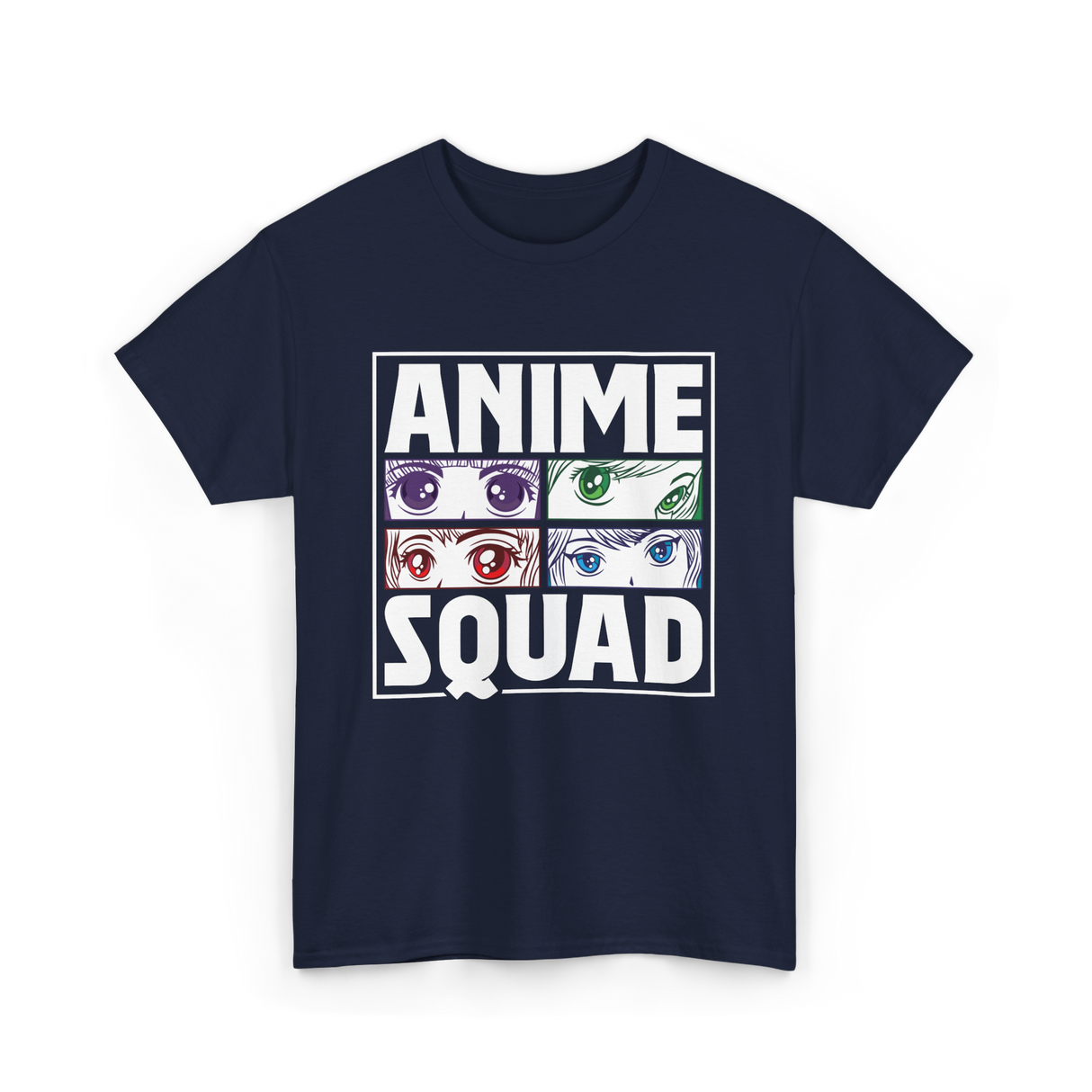 Anime Squad Anime Fans T-Shirt - Navy