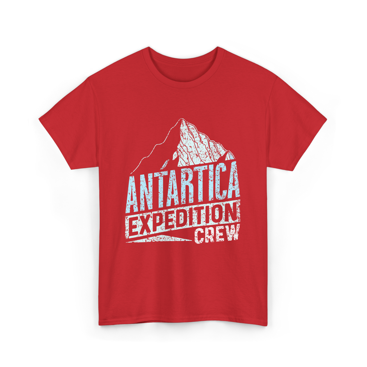 Antarctica Expedition Crew Antarctica T-Shirt - Red