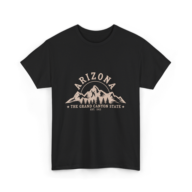 Arizona Grand Canyon State T-Shirt - Black
