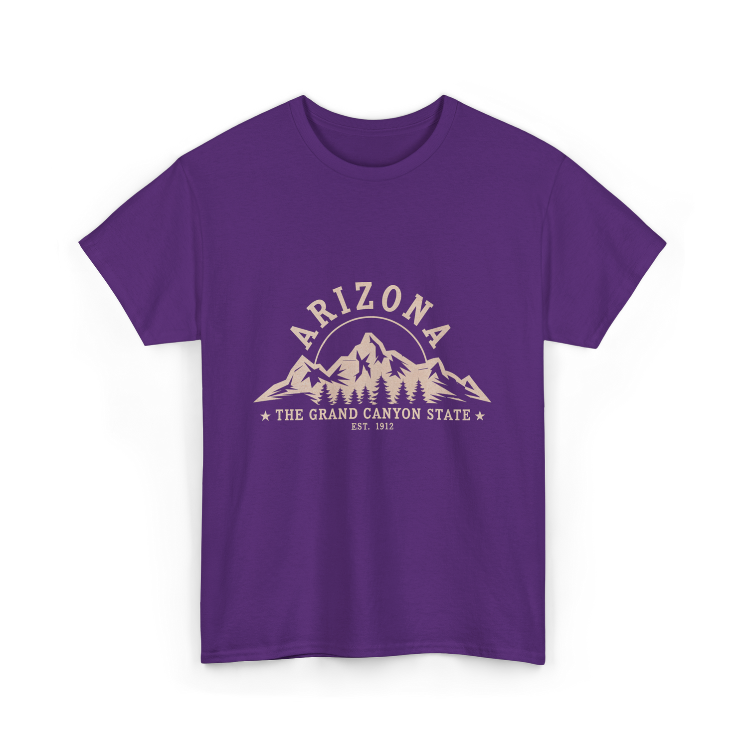 Arizona Grand Canyon State T-Shirt - Purple