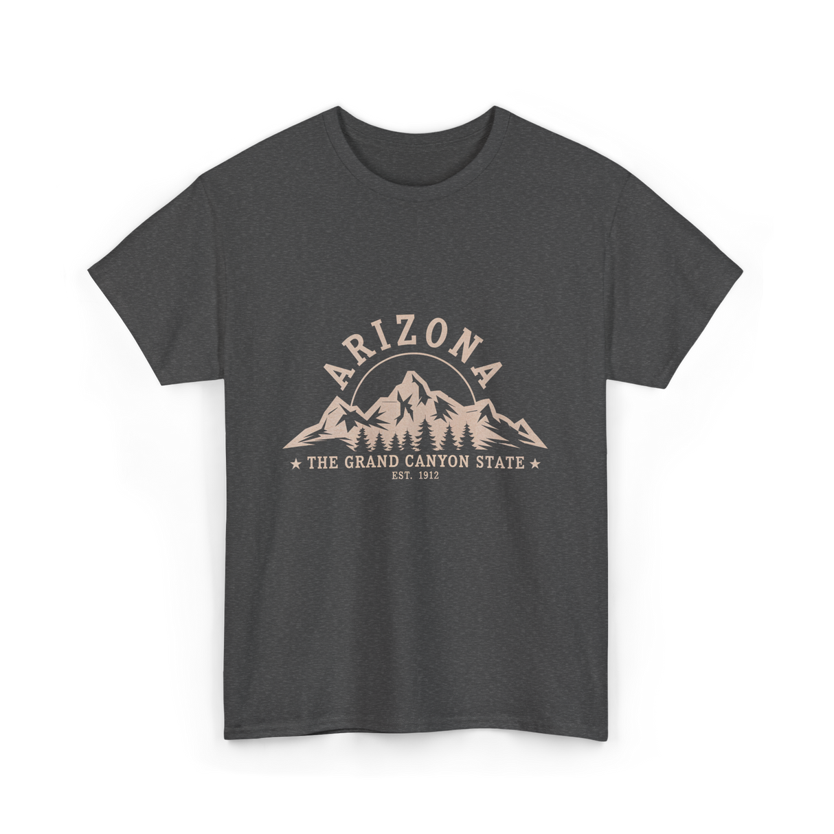 Arizona Grand Canyon State T-Shirt - Dark Heather