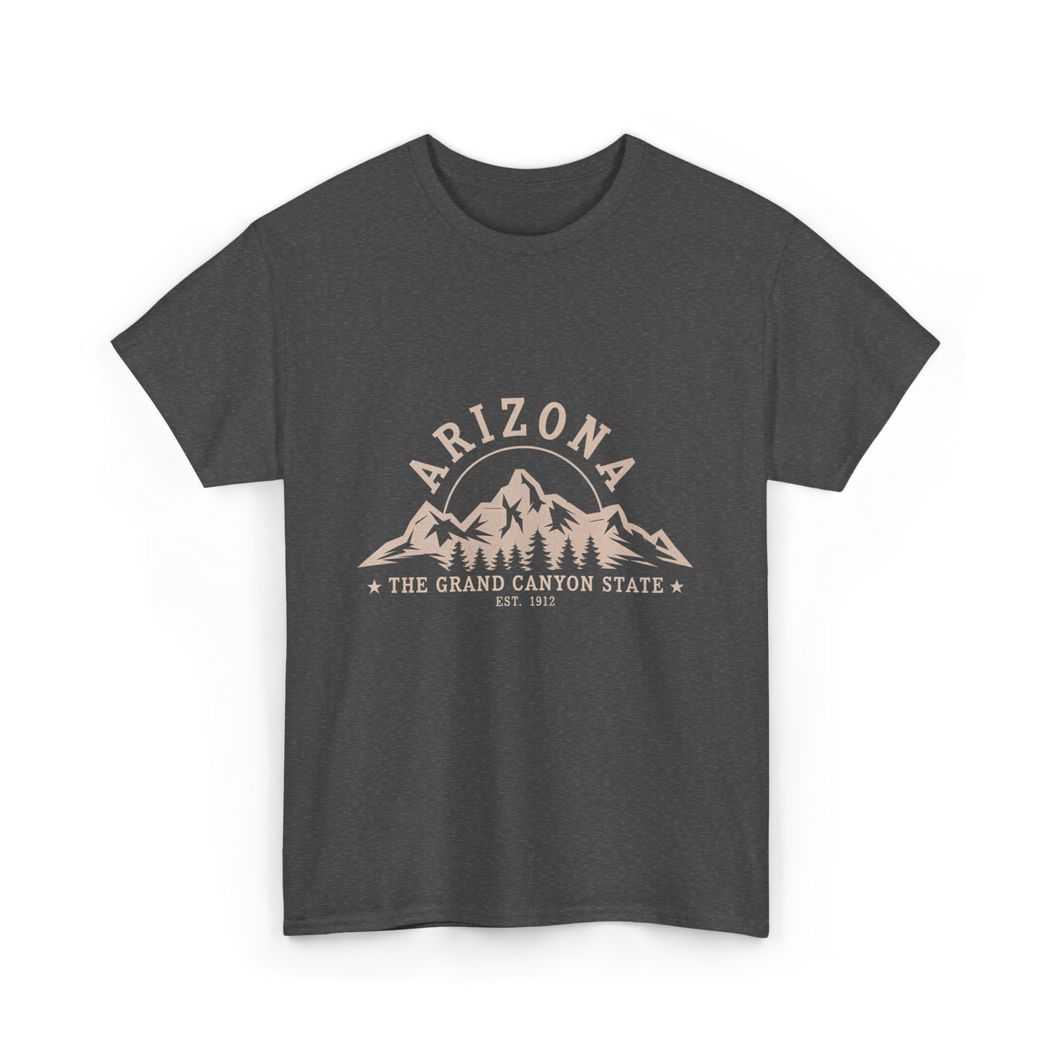 Arizona Grand Canyon State T-Shirt - Dark Heather