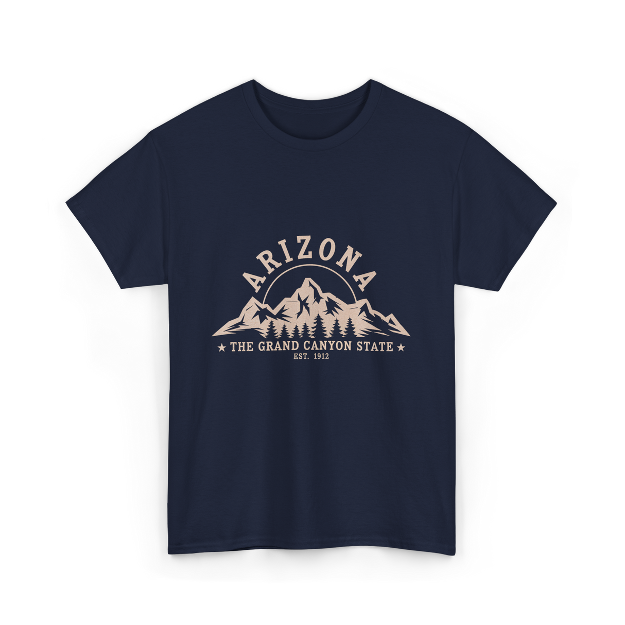Arizona Grand Canyon State T-Shirt - Navy