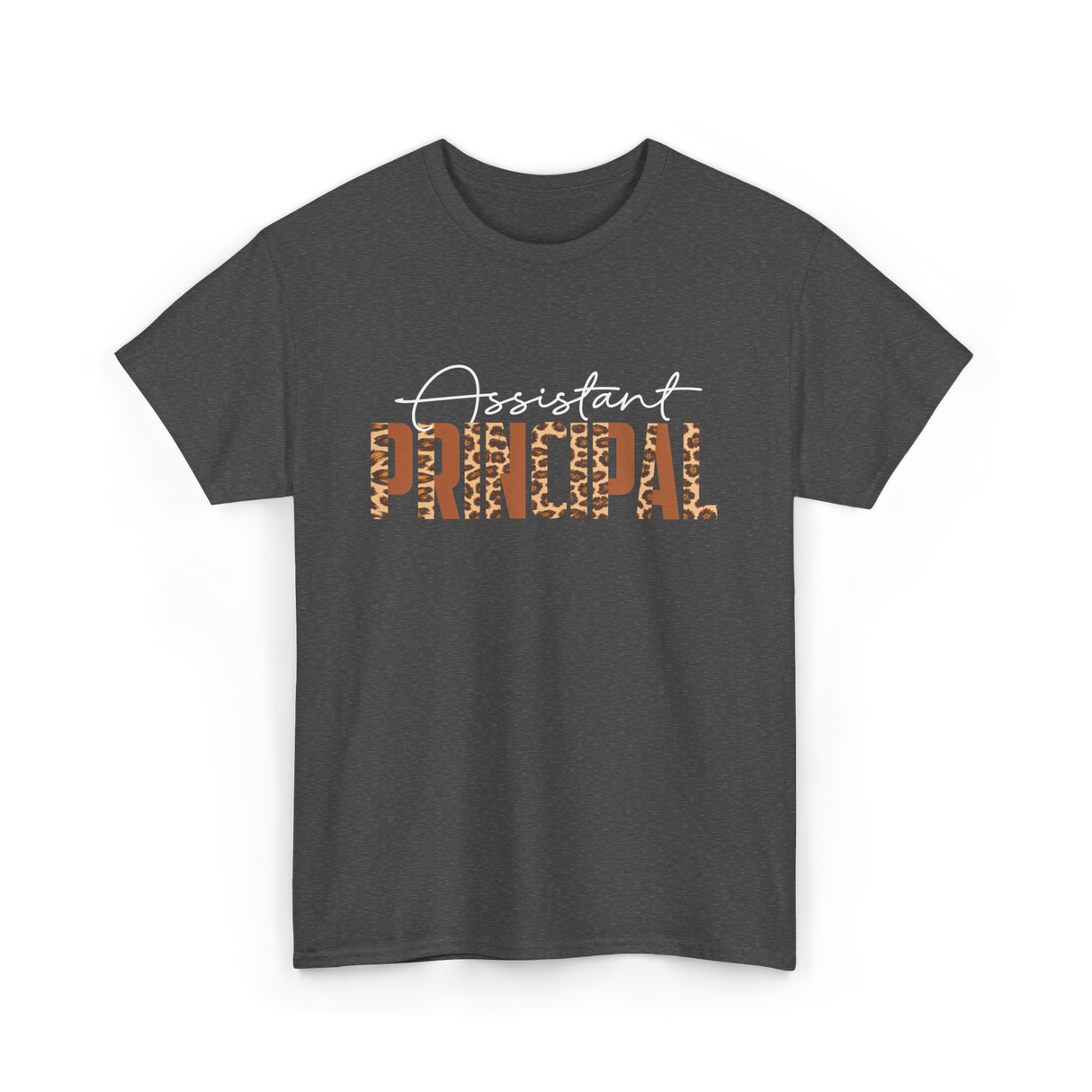 Assistant Principal Job Title T-Shirt - Dark Heather