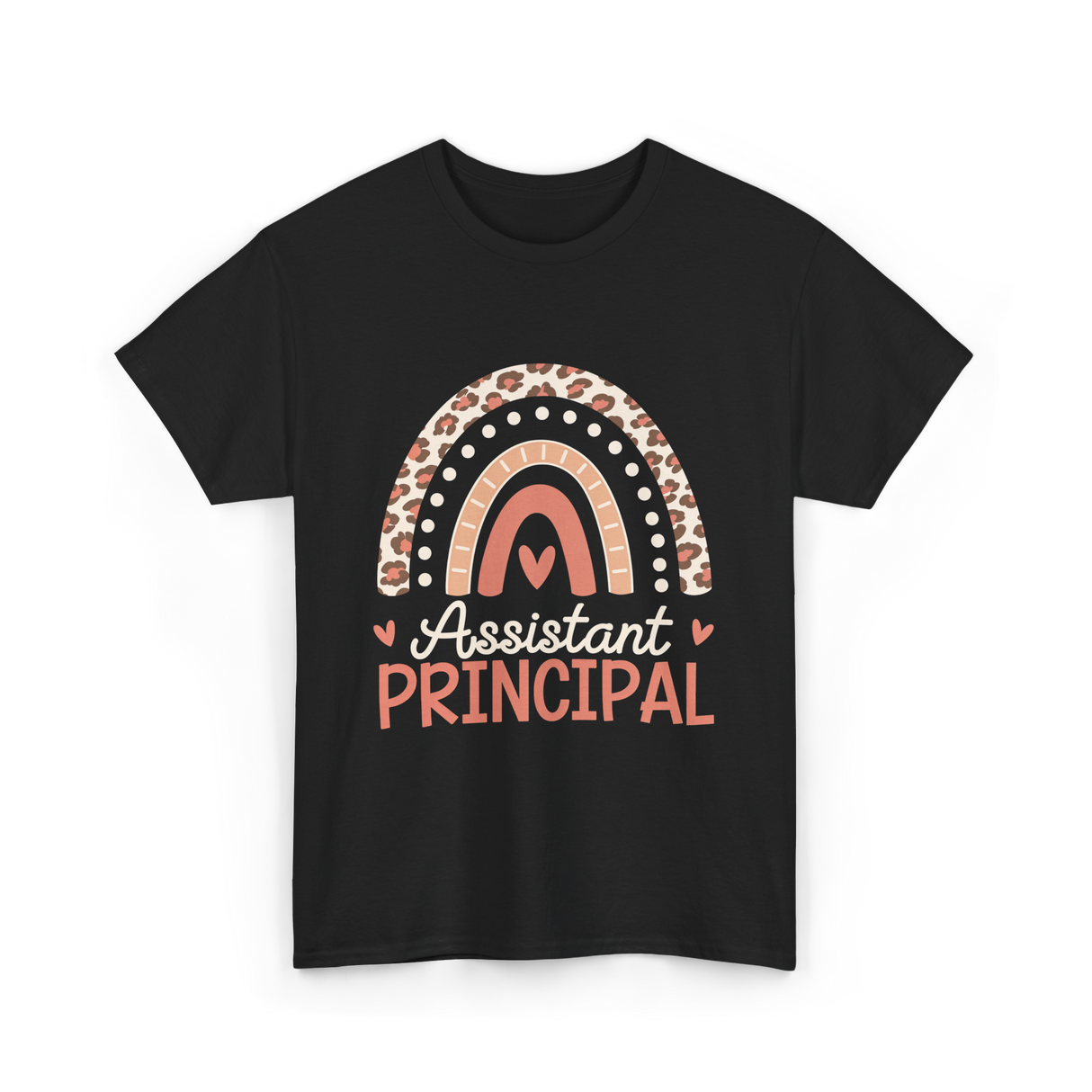 Assistant Principal Rainbow Appreciation T-Shirt - Black
