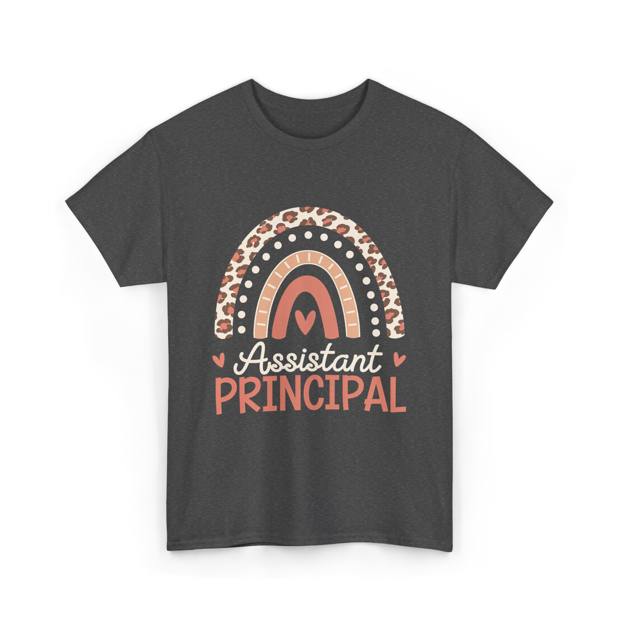 Assistant Principal Rainbow Appreciation T-Shirt - Dark Heather