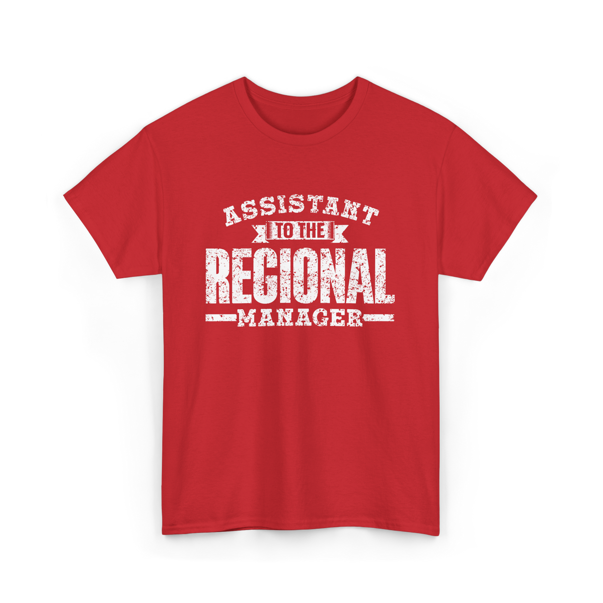 Assistant To The Regional Manager T-Shirt - Red