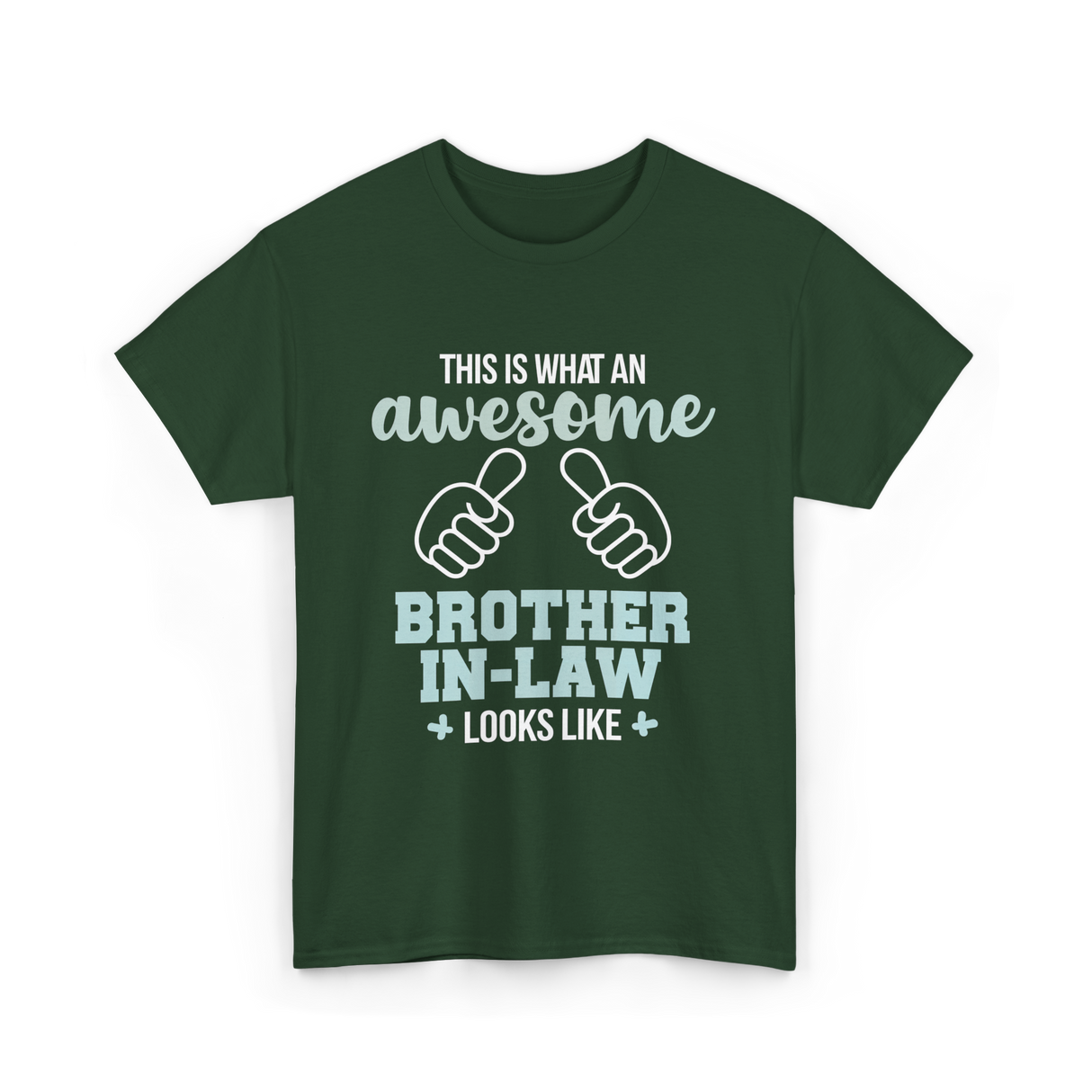 Awesome Brother in Law T-Shirt - Forest Green