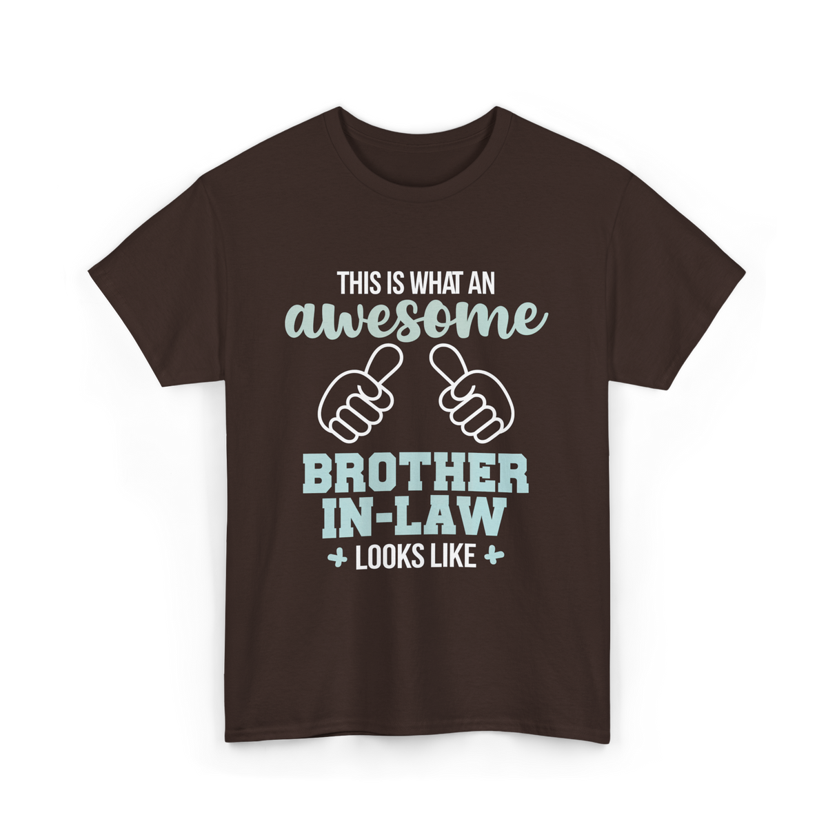Awesome Brother in Law T-Shirt - Dark Chocolate