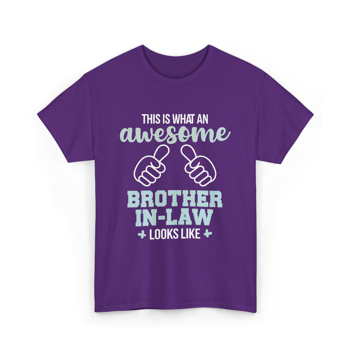 Awesome Brother in Law T-Shirt - Purple