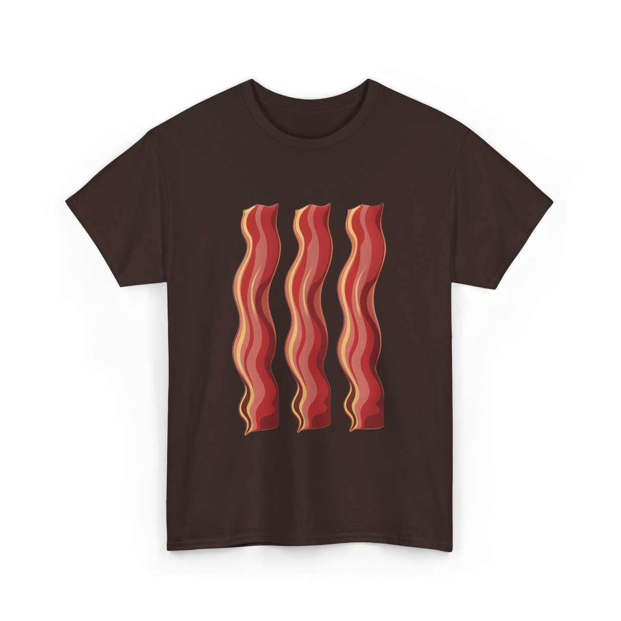 Bacon Costume Bacon T-Shirt - Dark Chocolate