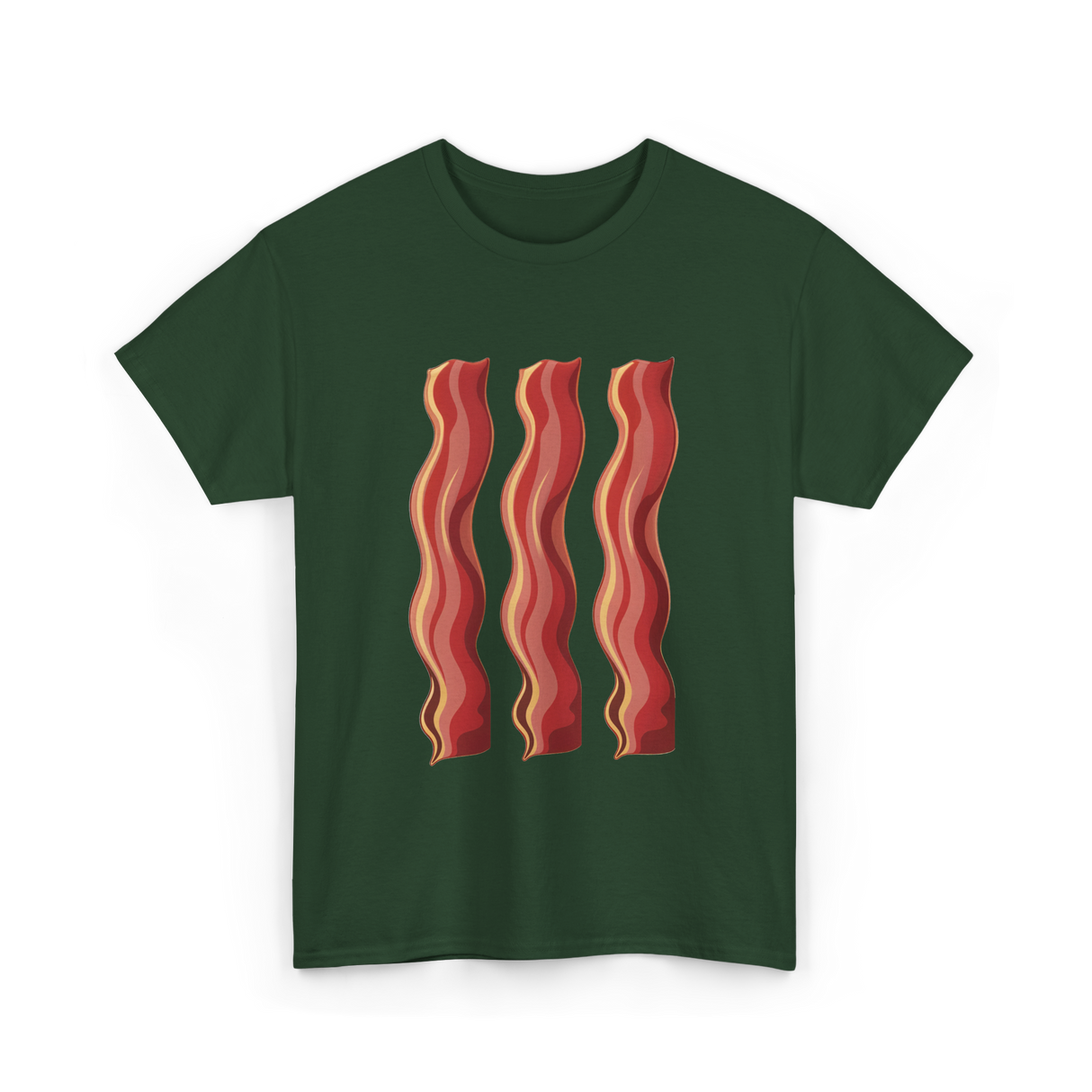 Bacon Costume Bacon T-Shirt - Forest Green