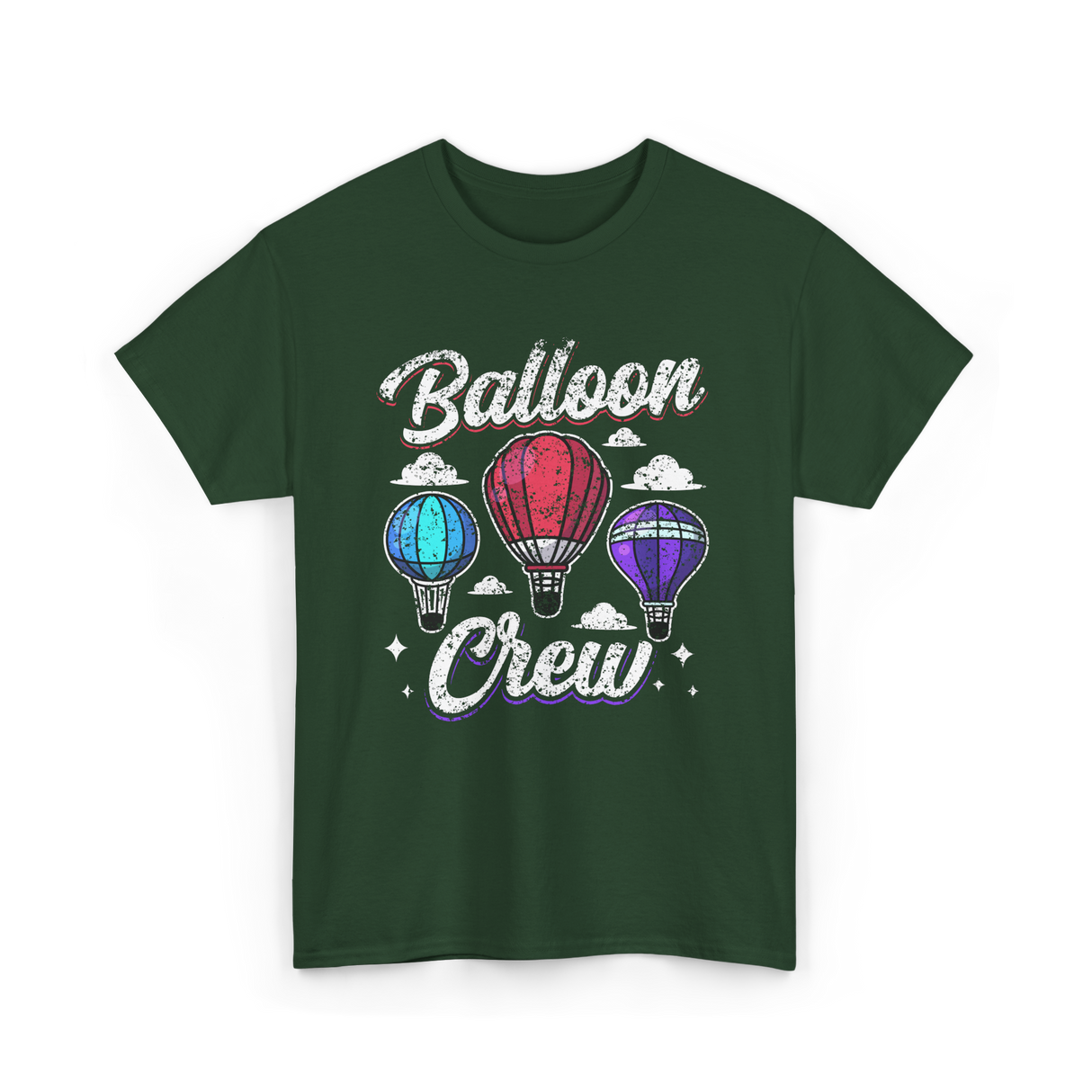 Balloon Crew Ballooning Pilot T-Shirt - Forest Green