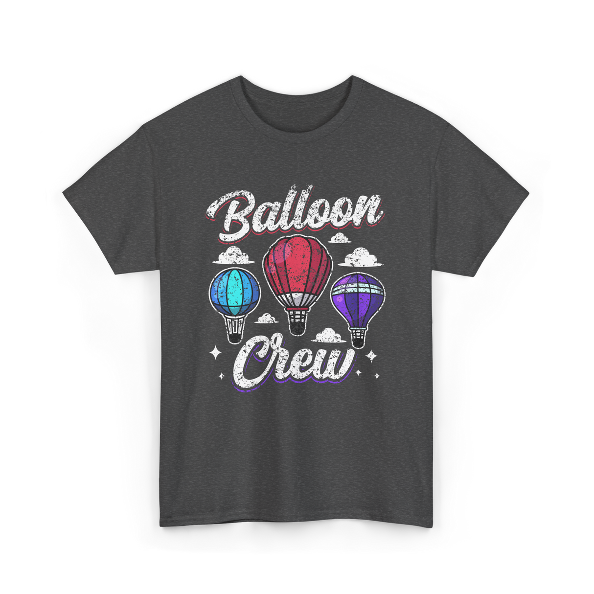 Balloon Crew Ballooning Pilot T-Shirt - Dark Heather