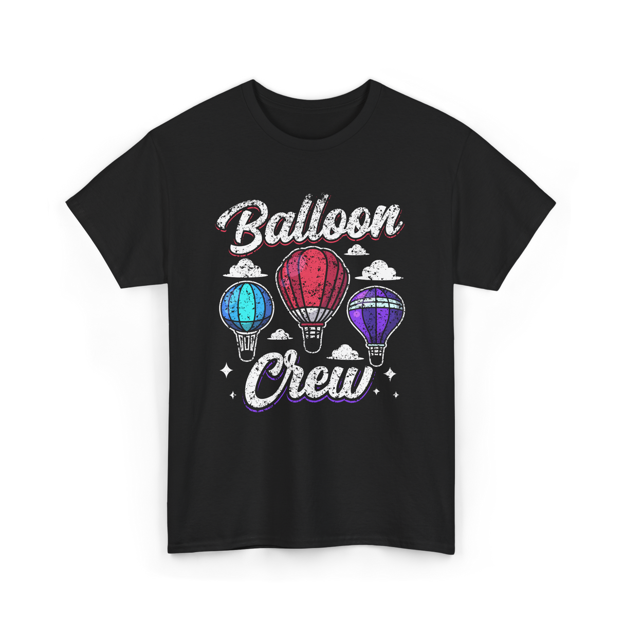 Balloon Crew Ballooning Pilot T-Shirt - Black