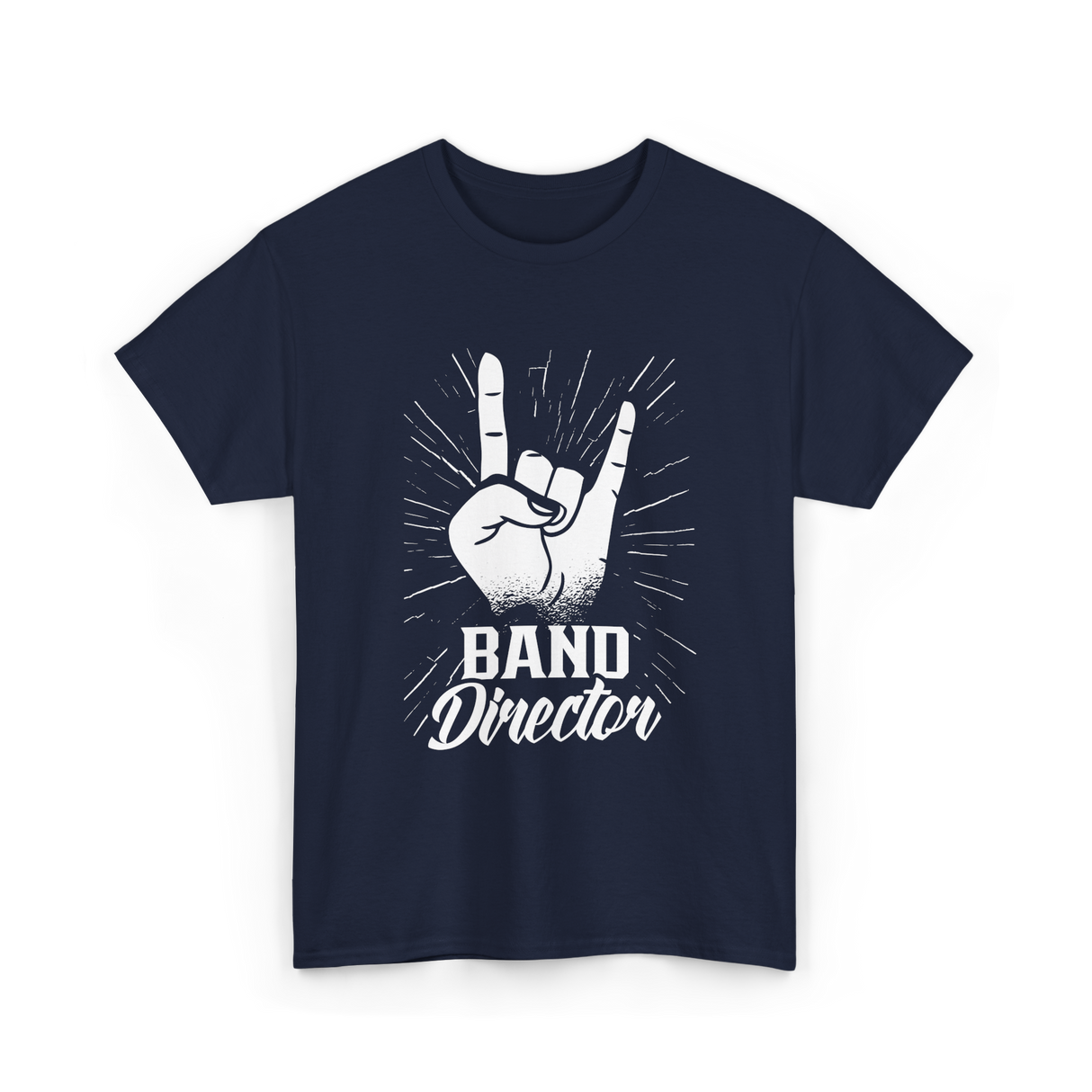 Band Director Music Director T-Shirt - Navy