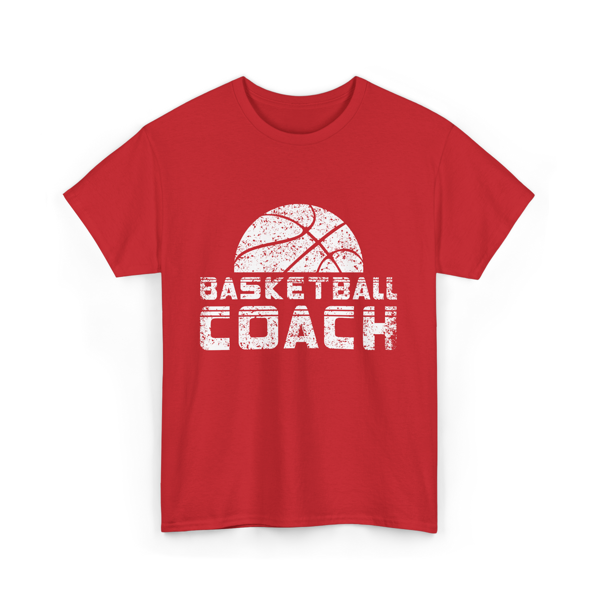 Basketball Coach Basketball Coaching T-Shirt - Red
