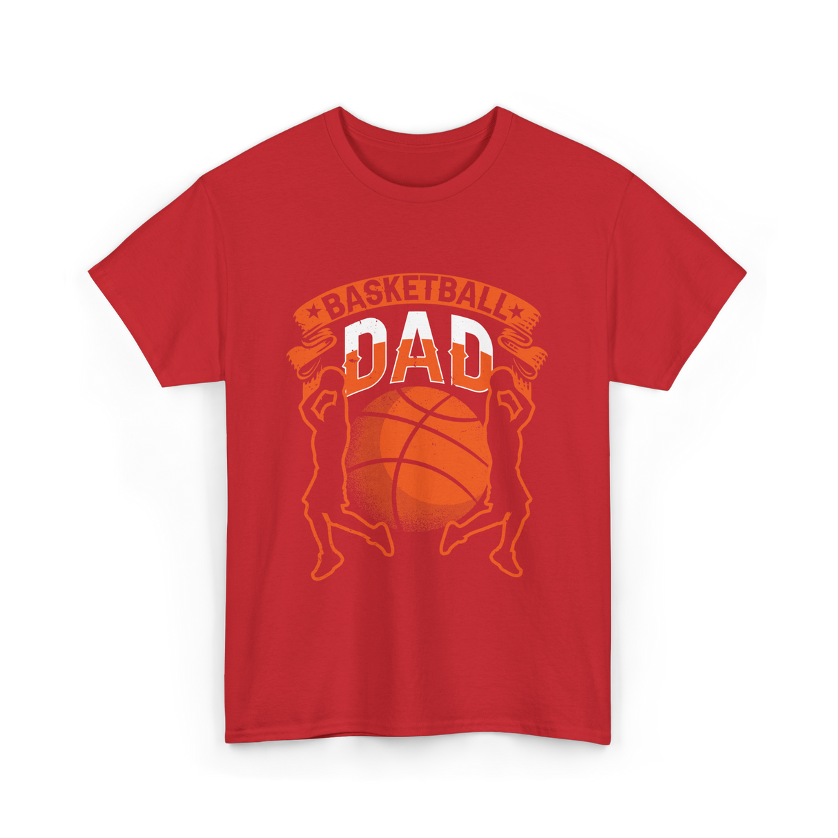 Basketball Dad Basketball Player T-Shirt - Red
