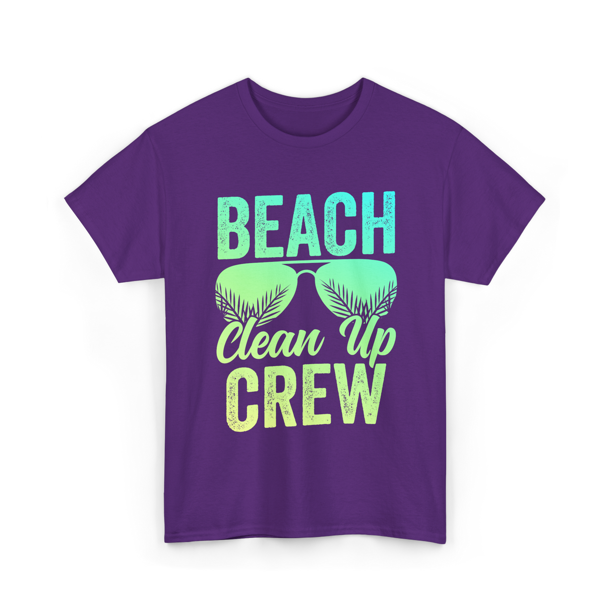 Beach Crew Cleaners T-Shirt - Purple