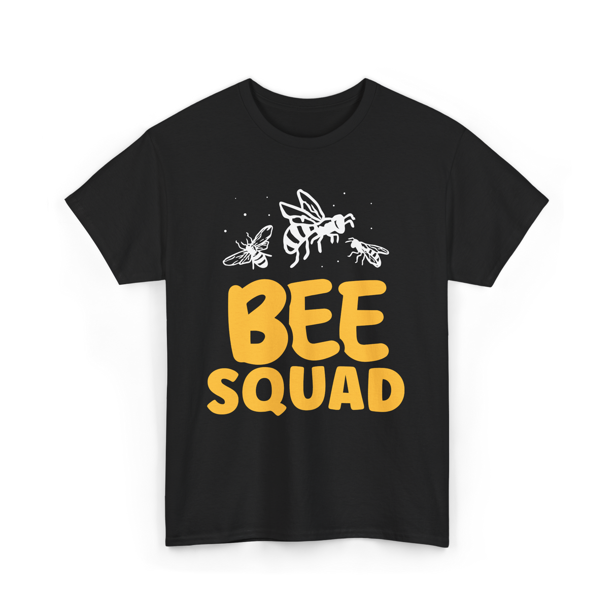 Bee Squad Bee Keeping Bees T-Shirt - Black
