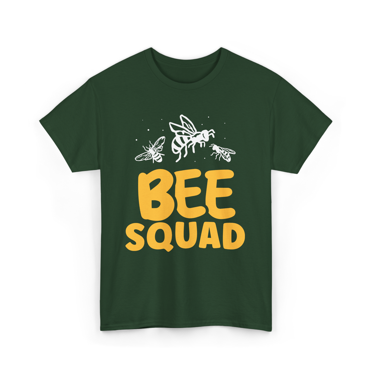 Bee Squad Bee Keeping Bees T-Shirt - Forest Green