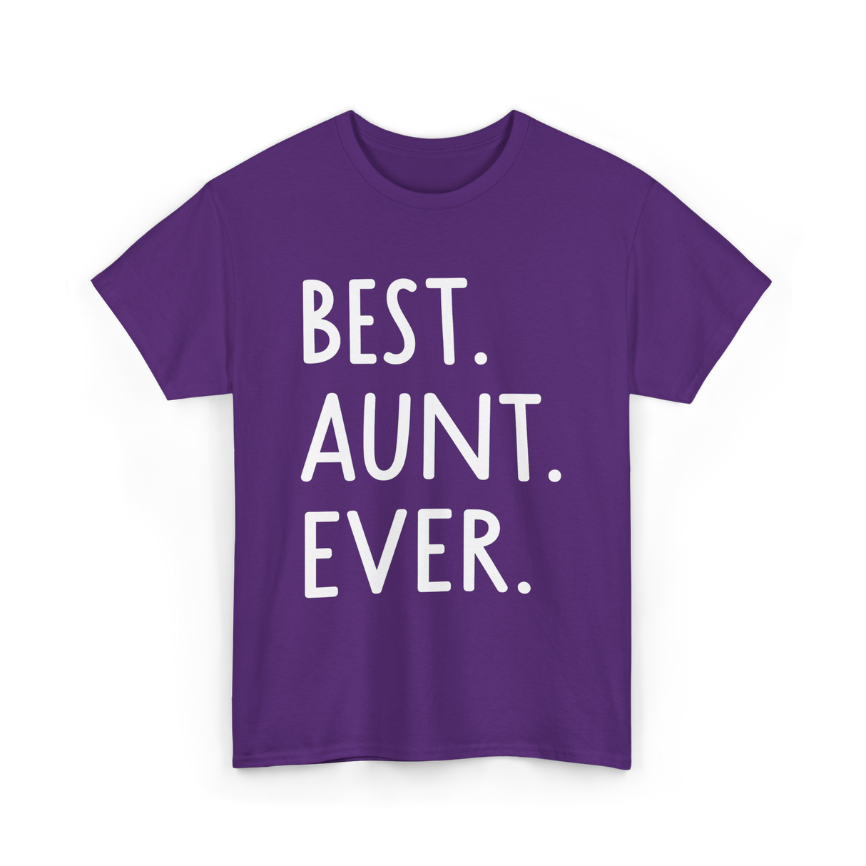 Best Aunt Ever Aunt T-Shirt - Purple