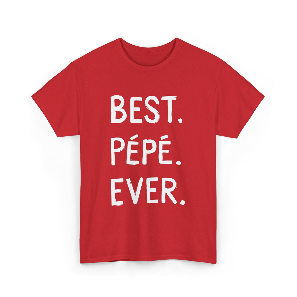 Best Pépé Ever Grandpa T-Shirt - Red
