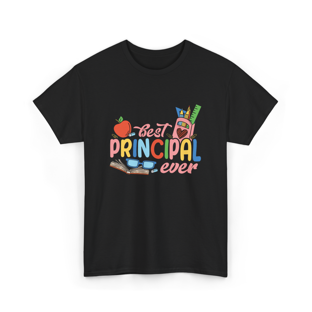 Best Principal Ever Principal T-Shirt - Black