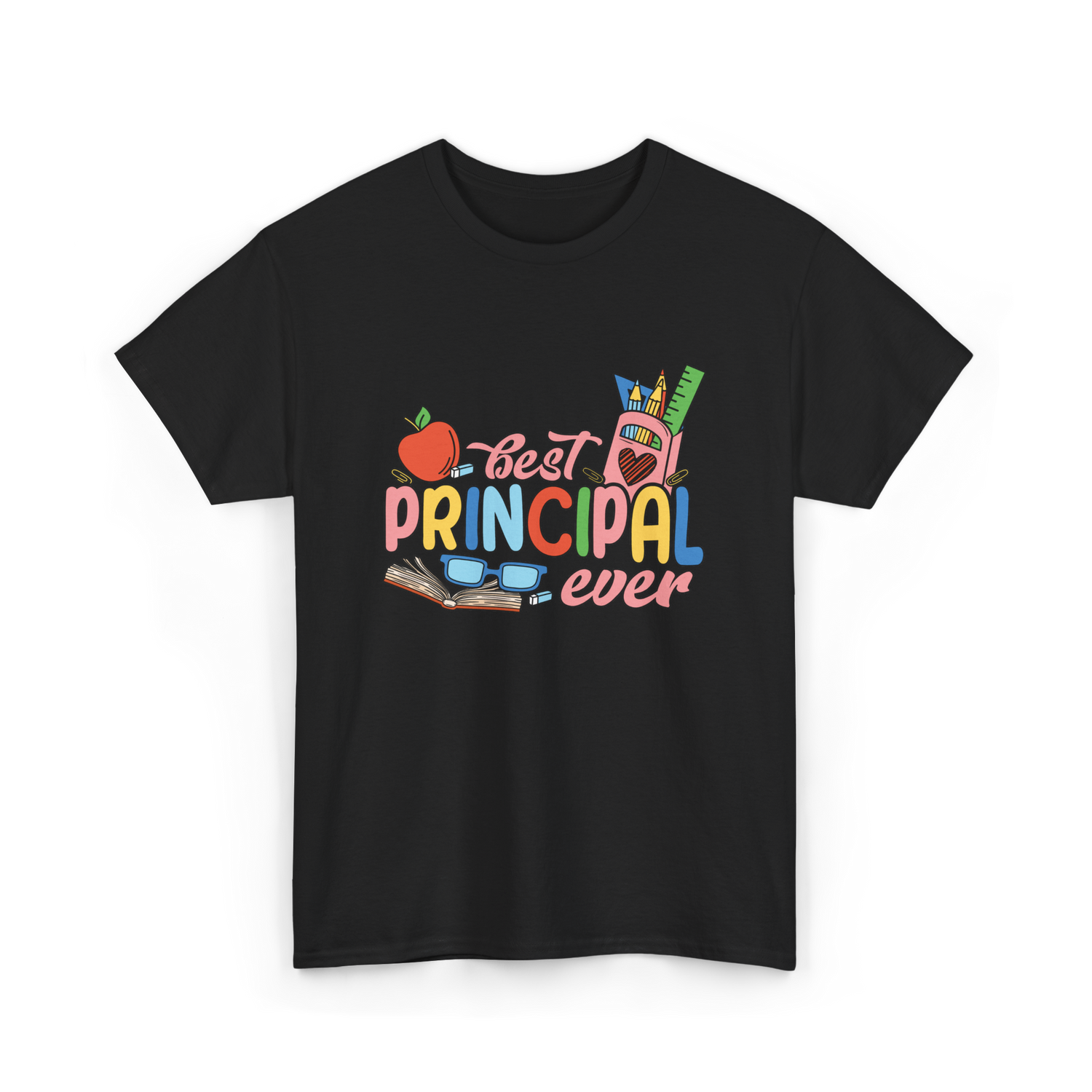 Best Principal Ever Principal T-Shirt - Black