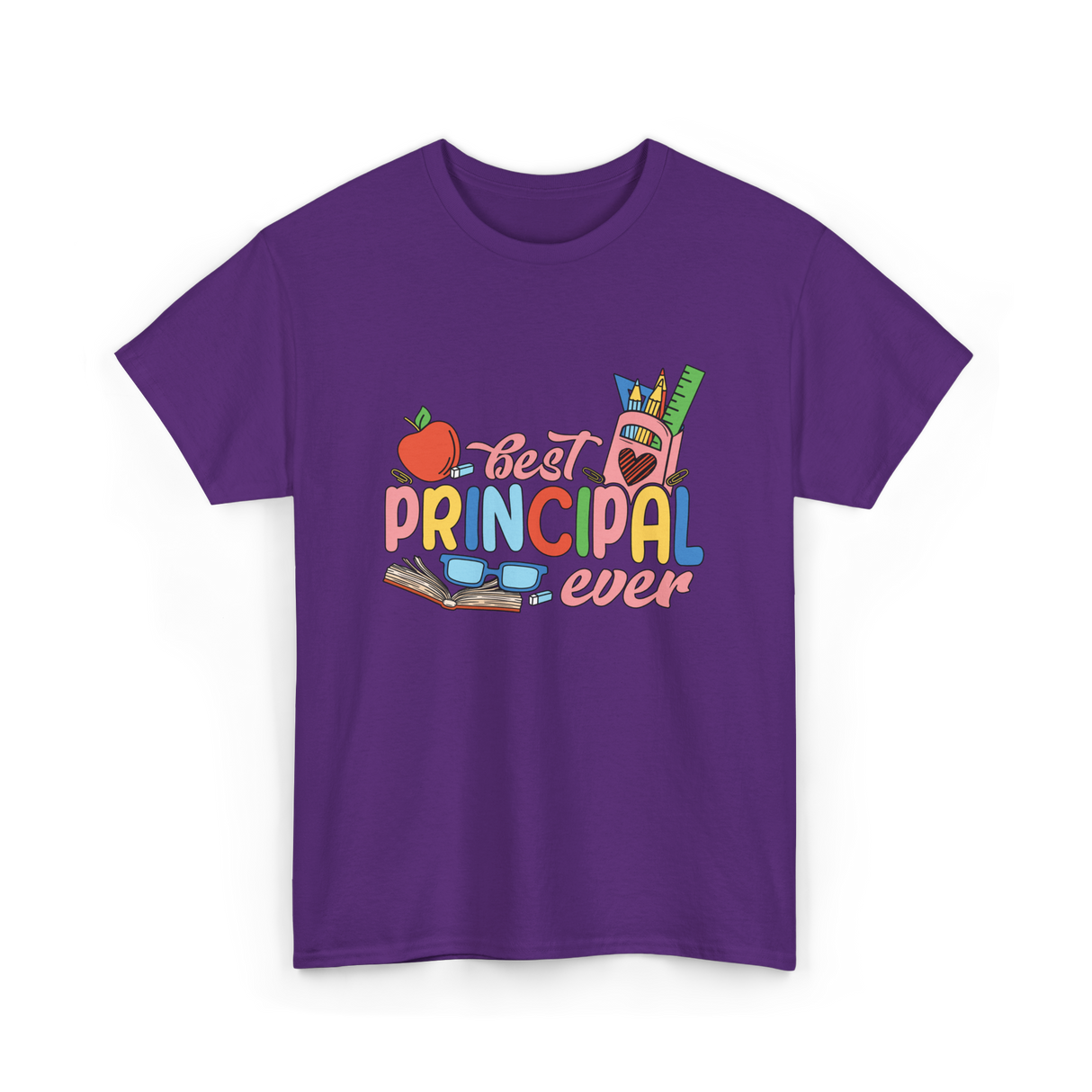 Best Principal Ever Principal T-Shirt - Purple