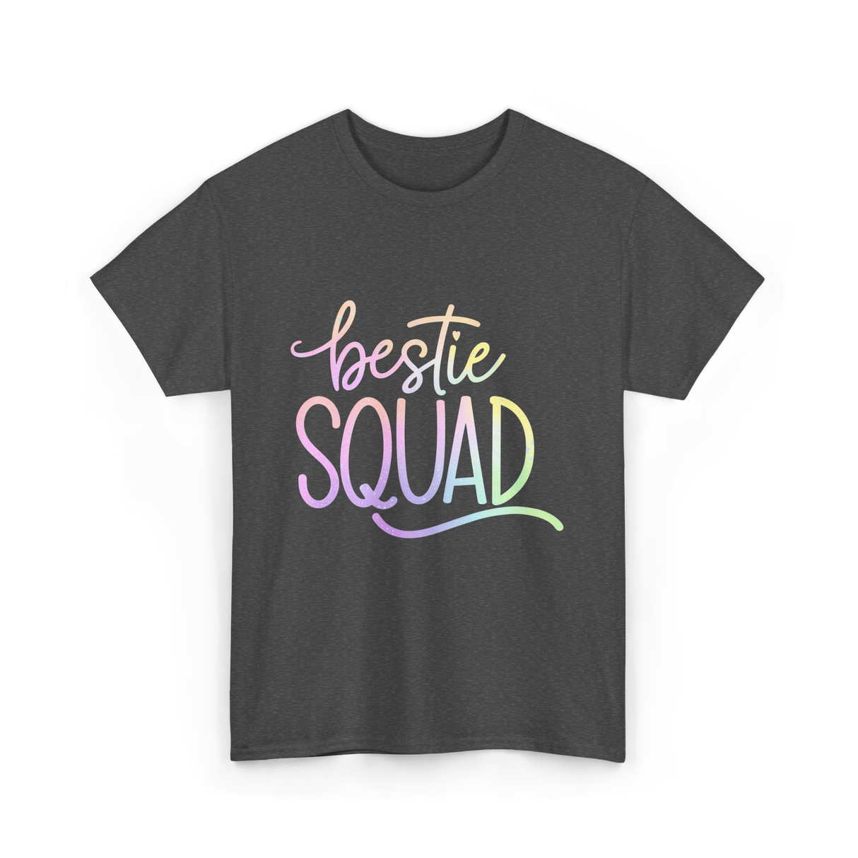 Bestie Squad Besties Friends T-Shirt - Dark Heather