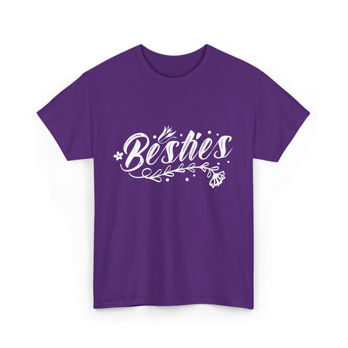 Besties Friendship Best Friend T-Shirt - Purple