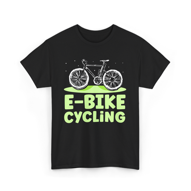 Bike Cycling Biker Cyclist T-Shirt - Black