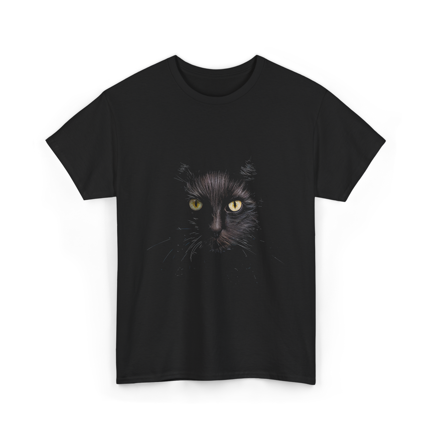 Black Cat Cat Lover T-Shirt - Black