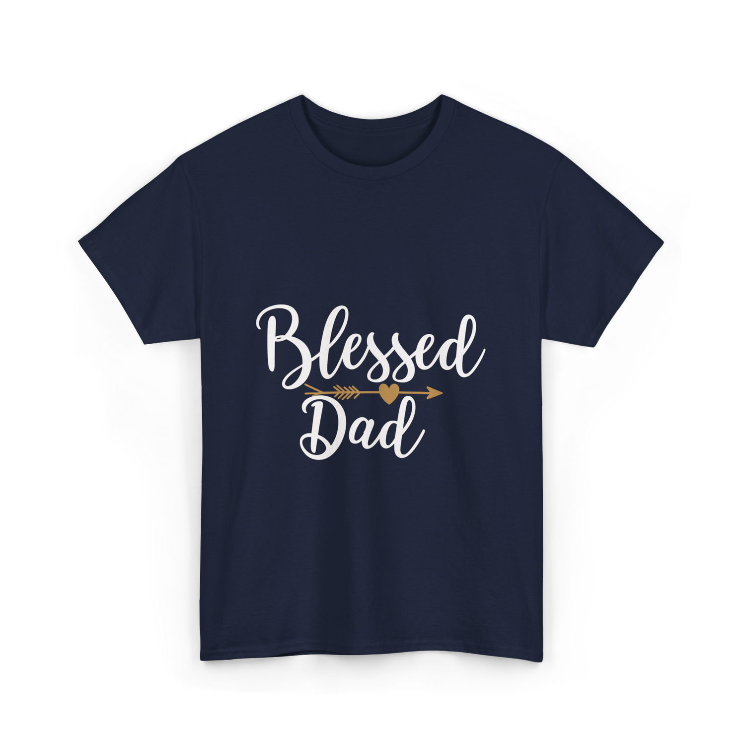 Blessed Dad T-Shirt - Navy