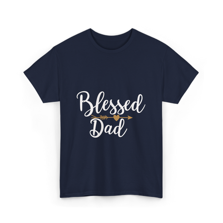 Blessed Dad T-Shirt - Navy